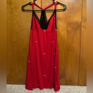 Valentine’s Lace Nightgown